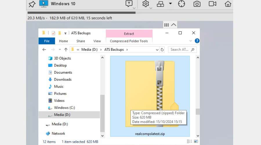 SetMe drag-and-drop file sharing