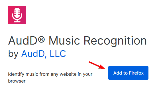 audd add to firefox